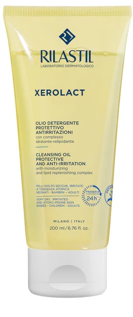 RILASTIL XEROLACT OLIO RELIPIDANTE 200 ML - Farmacia Rossi2 - Farmacia Rossi 