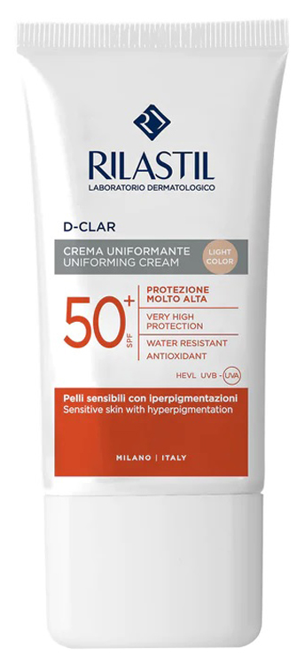 RILASTIL SUN SYSTEM D-CLAR LIGHT SPF50+ 40 ML - Farmacia Rossi2 - Farmacia Rossi 
