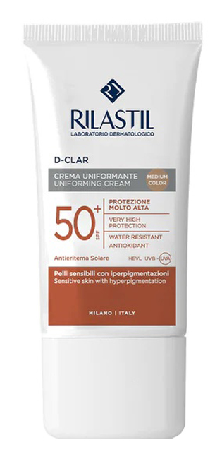 RILASTIL SUN SYSTEM D-CLAR MEDIUM SPF50+ 40 ML - Farmacia Rossi2 - Farmacia Rossi 