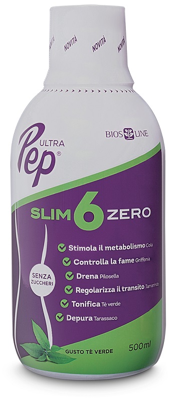 ULTRA PEP SLIM 6 ZERO TE' VERDE 500 ML - Farmacia Rossi2 - Farmacia Rossi 