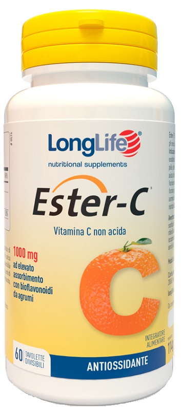 LONGLIFE ESTER C 1000MG 60 TAVOLETTE - Farmacia Rossi2 - Farmacia Rossi 