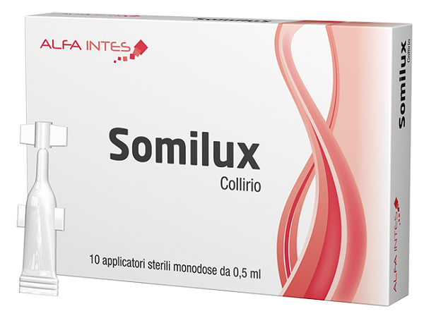 SOMILUX COLLIRIO 10 APPLICATORI STERILI MONODOSE DA 0,5 ML - Farmacia Rossi2 - Farmacia Rossi 
