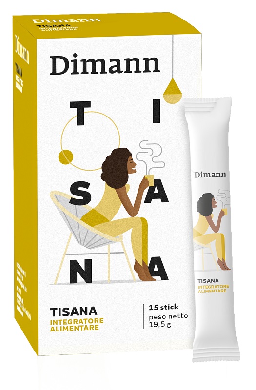 DIMANN TISANA 15 STICK - Farmacia Rossi2 - Farmacia Rossi 
