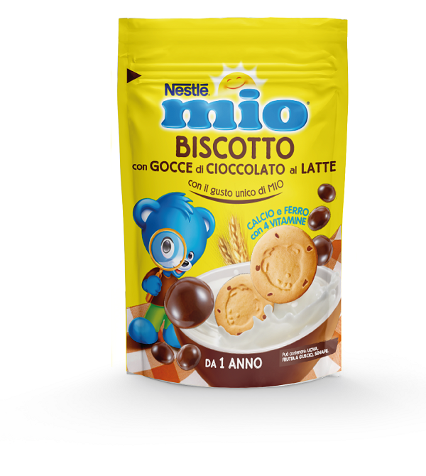 MIO BISCOTTO GOCCE CIOCCOLATO AL LATTE 150 G - Farmacia Rossi2 - Farmacia Rossi 