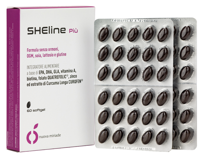 SHELINE PIU' MENOPAUSA 60 SOFTGEL - Farmacia Rossi2 - Farmacia Rossi 