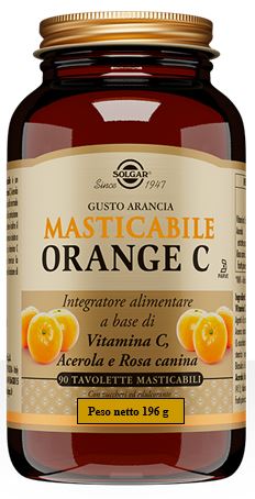 ORANGE C 90 TAVOLETTE MASTICABILI - Farmacia Rossi2 - Farmacia Rossi 