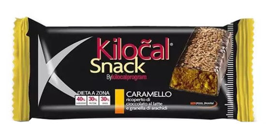 KILOCAL BARRETTA SNACK CARAMELLO 33 G - Farmacia Rossi2 - Farmacia Rossi 