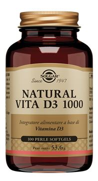 NATURAL VITA D3 1000 100 PERLE SOFTGEL - Farmacia Rossi2 - Farmacia Rossi 