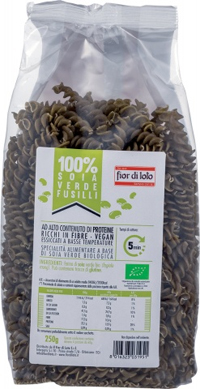 FUSILLI DI SOIA VERDE BIO 250 G - Farmacia Rossi2 - Farmacia Rossi 