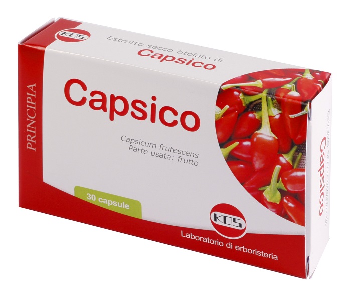 CAPSICO ESTRATTO SECCO 30 CAPSULE - Farmacia Rossi2 - Farmacia Rossi 