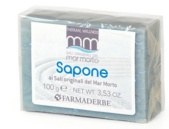 SALI ORIGINALI MAR MORTO SAPONETTA 100 G - Farmacia Rossi2 - Farmacia Rossi 