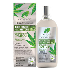 DR ORGANIC HEMP OIL OLIO DI CANAPA RESCUE SHAMPOO RIPARATORE 265 ML - Farmacia Rossi2 - Farmacia Rossi 