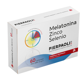 MELATONINA ZINCO SELENIO PIERPAOLI 60 COMPRESSE - Farmacia Rossi2 - Farmacia Rossi 
