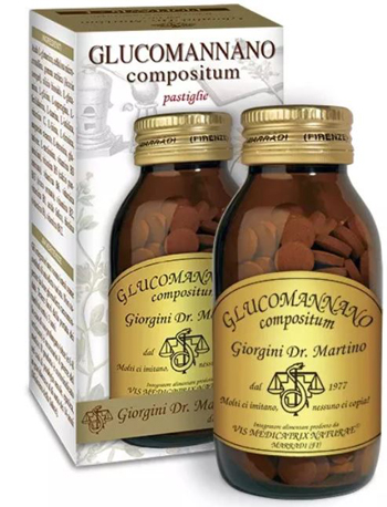 GLUCOMANNANO COMPOSITUM 180 PASTIGLIE 90 G - Farmacia Rossi2 - Farmacia Rossi 