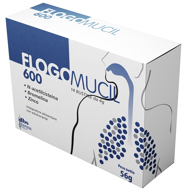 FLOGOMUCIL 600 14 BUSTINE - Farmacia Rossi2 - Farmacia Rossi 