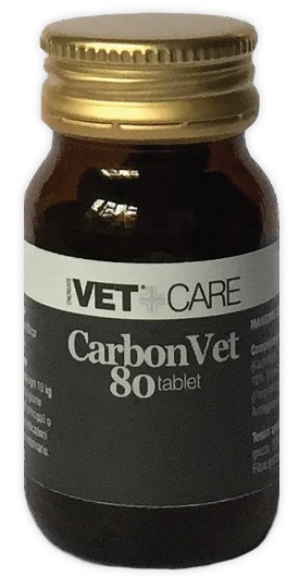 VETCARE CARBONVET 80 COMPRESSE 500 MG - Farmacia Rossi2 - Farmacia Rossi 