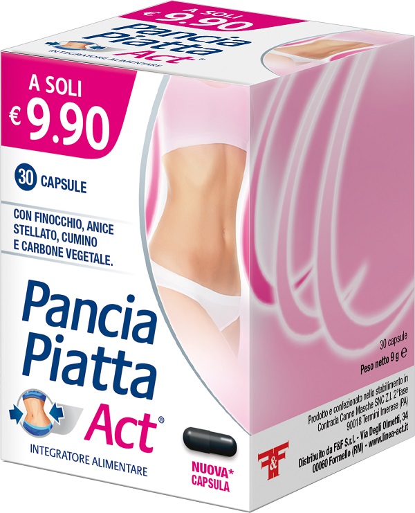 PANCIA PIATTA ACT 30 CAPSULE - Farmacia Rossi2 - Farmacia Rossi 