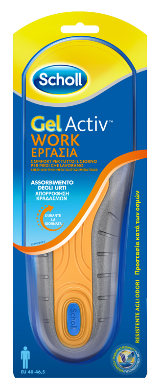 SCHOLL GEL ACTIV WORK UOMO - Farmacia Rossi2 - Farmacia Rossi 