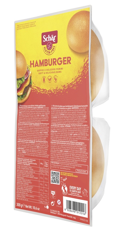 SCHAR PANINI HAMBURGER 4X75G - Farmacia Rossi2 - Farmacia Rossi 