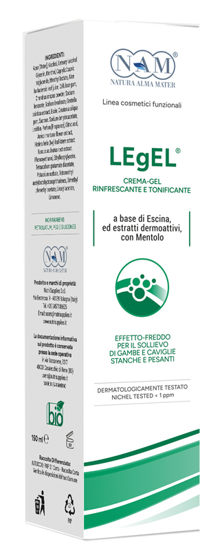 LEGEL CREMA-GEL RIFRESCANTE E TONIFICANTE PER GAMBE 150 ML - Farmacia Rossi2 - Farmacia Rossi 