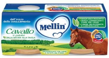 MELLIN OMOGENEIZZATO CAVALLO E PATATE 2 X 80 G - Farmacia Rossi2 - Farmacia Rossi 