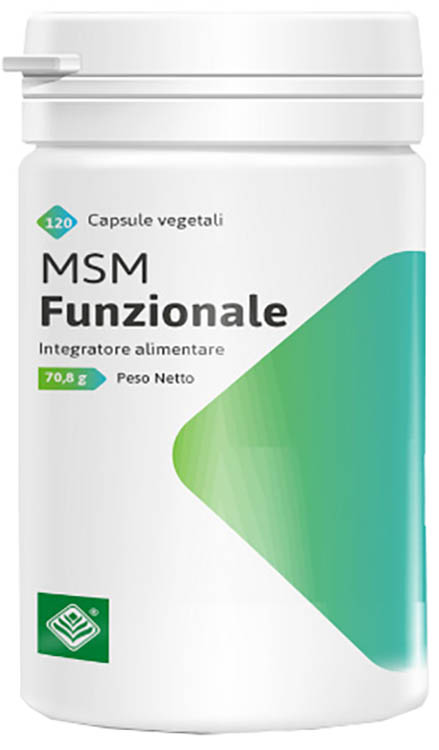 MSM FUNZIONALE 120 CAPSULE DA 590 MG - Farmacia Rossi2 - Farmacia Rossi 