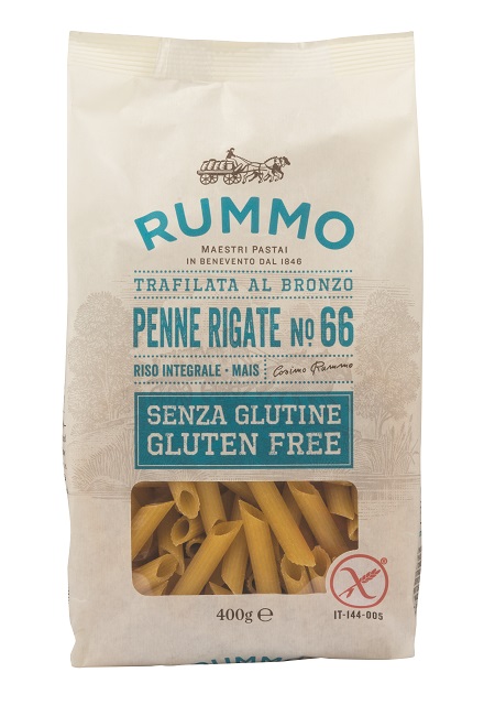 RUMMO PENNE RIGATE N66 DI RISO INTEGRALE E MAIS 400 G - Farmacia Rossi2 - Farmacia Rossi 