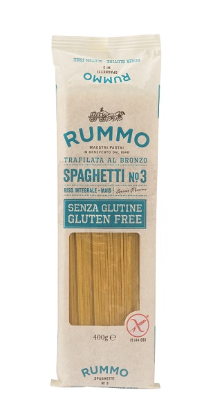 RUMMO SPAGHETTI N3 DI RISO INTEGRALE E MAIS 400 G - Farmacia Rossi2 - Farmacia Rossi 
