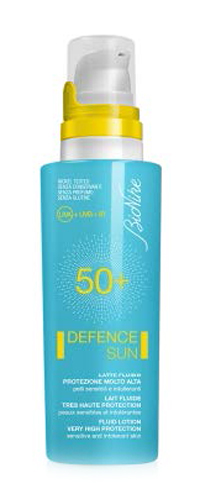 DEFENCE SUN 50+ LATTE FLUIDO PROTEZIONE MOLTO ALTA 125 ML - Farmacia Rossi2 - Farmacia Rossi 