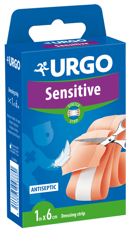 CEROTTO DA TAGLIARE URGO SENSITIVE STRETCH MT 1 X 6 CM - Farmacia Rossi2 - Farmacia Rossi 