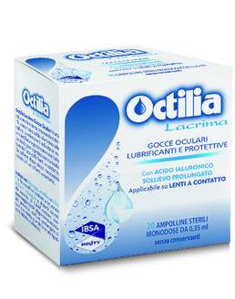 OCTILIA LACRIMA SOLLIEVO PROLUNGATO 20 FLACONCINI MONODOSE 0,35 ML - Farmacia Rossi2 - Farmacia Rossi 