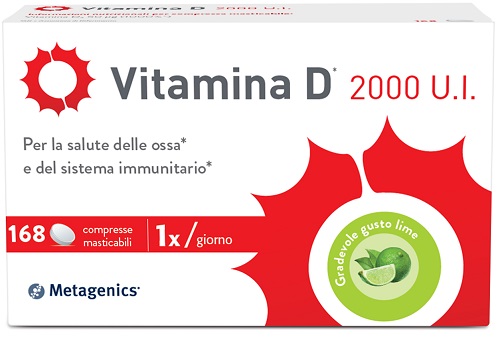 VITAMINA D 2000 UI 168 COMPRESSE MASTICABILI - Farmacia Rossi2 - Farmacia Rossi 