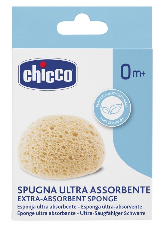 CHICCO SPUGNA ULTRASSOR IGIENE SICURA - Farmacia Rossi2 - Farmacia Rossi 