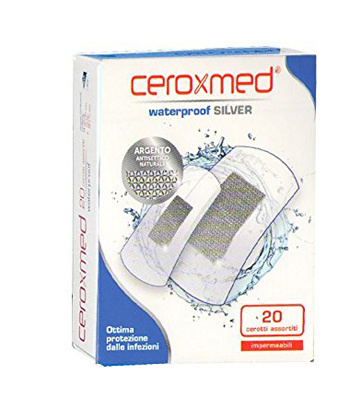 CEROXMED WATERPROOF SILVER 20 PEZZI ASSORTITI - Farmacia Rossi2 - Farmacia Rossi 