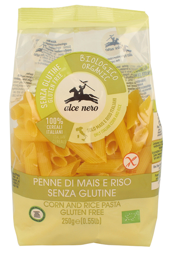 PENNE MAIS/RISO BIO 250 G - Farmacia Rossi2 - Farmacia Rossi 