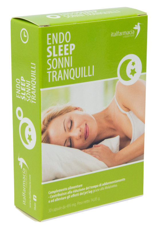 ENDO SLEEP SONNI TRANQUILLI 30 CAPSULE - Farmacia Rossi2 - Farmacia Rossi 