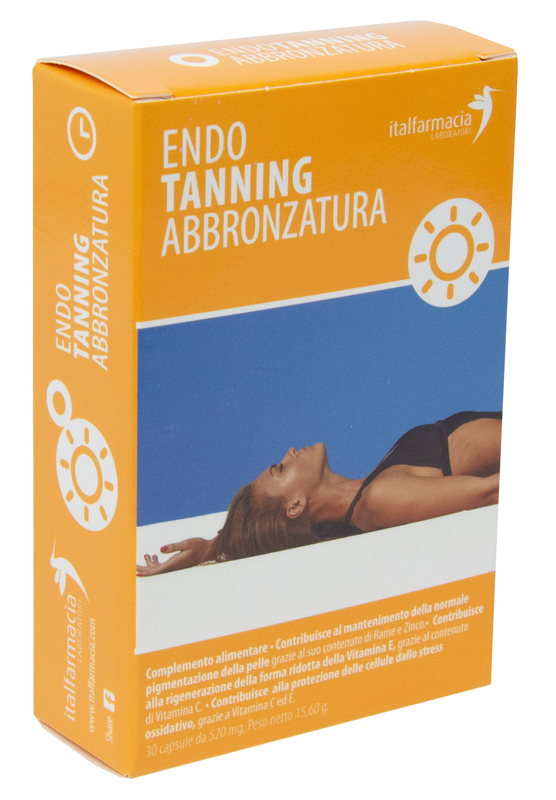 ENDO TANNING ABBRONZATURA 30 CAPSULE - Farmacia Rossi2 - Farmacia Rossi 