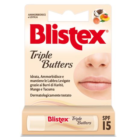 BLISTEX TRIPLE BUTTERS STICK LABBRA - Farmacia Rossi2 - Farmacia Rossi 
