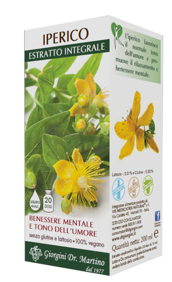 IPERICO ESTRATTO INTEGRALE 200 ML - Farmacia Rossi2 - Farmacia Rossi 