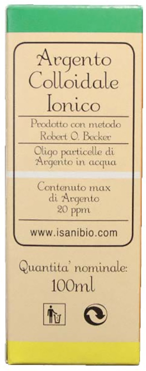 ARGENTO COLLOIDALE IONICO 20 PPM 100 ML - Farmacia Rossi2 - Farmacia Rossi 