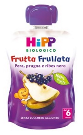 HIPP BIO FRUTTA FRULLATA PERA PRUGNA RIBES 90 G - Farmacia Rossi2 - Farmacia Rossi 