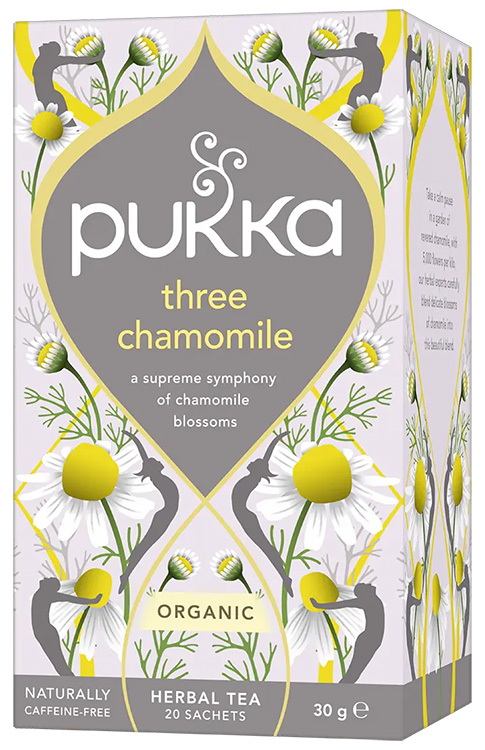 PUKKA THREE CHAMOMILE 40 G - Farmacia Rossi2 - Farmacia Rossi 