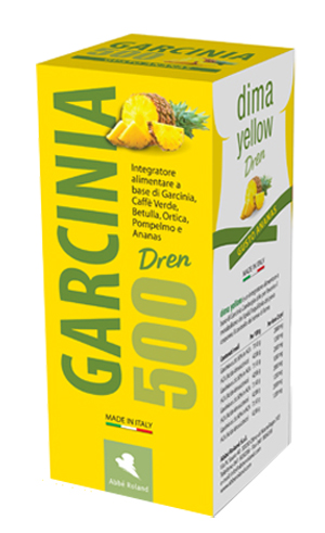 GARCINIA 500 DREN DIMA YELLOW ANANAS 500 ML - Farmacia Rossi2 - Farmacia Rossi 