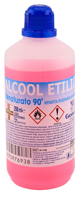 ALCOOL ETILICO DENATURATO 90% 250 ML - Farmacia Rossi2 - Farmacia Rossi 