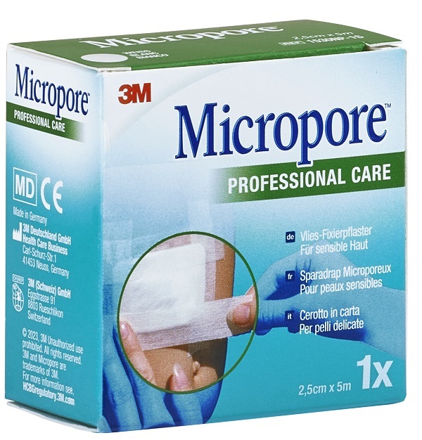 CEROTTO IN ROCCHETTO MICROPORE 1,25 X 500 CM RICARICA - Farmacia Rossi2 - Farmacia Rossi 