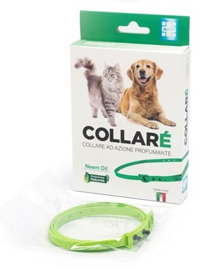 COLLARE' COLLARE PER CANI E GATTI AD AZIONE PROFUMANTE VERDE CON OLIO DI NEEM - Farmacia Rossi2 - Farmacia Rossi 