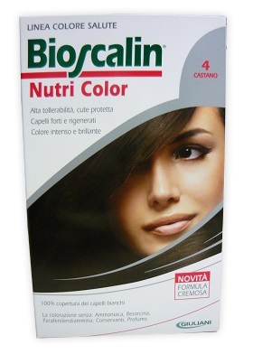 BIOSCALIN NUTRI COLOR 4 CASTANO SINCROB 124 ML - Farmacia Rossi2 - Farmacia Rossi 