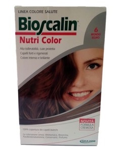 BIOSCALIN NUTRI COLOR 6 BIONDO SCURO SINCROB 124 ML - Farmacia Rossi2 - Farmacia Rossi 
