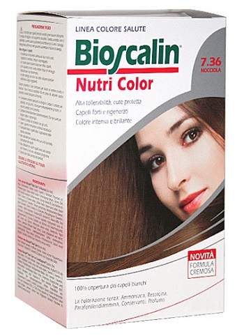 BIOSCALIN NUTRI COLOR 7,36 NOCCIOLA SINCROB 124 ML - Farmacia Rossi2 - Farmacia Rossi 