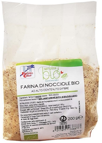 SEMPLICE&BIO FARINA DI NOCCIOLE 200 G - Farmacia Rossi2 - Farmacia Rossi 